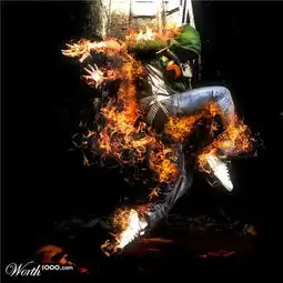 40个关于火的艺术作品