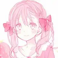 二次元粉色系情侣头像微信头像图片大全