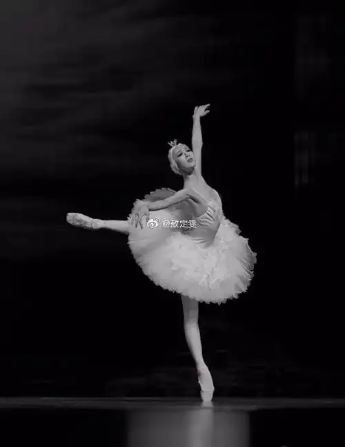 拥有天鹅颈大长腿的芭蕾少女,还长了一张堪称整形模板的脸