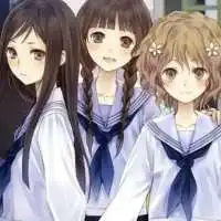 三人闺蜜头像动漫多种风