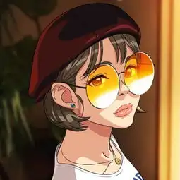 快手卡通头像女散打哥