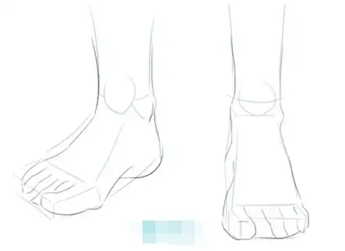 绘画学习漫画人物的鞋子该如何画一步一步教你画鞋子