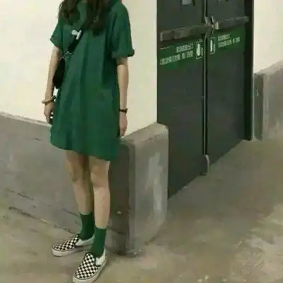 原谅色头像女生高清绿色女生简单头像2020