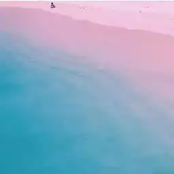 啊粉红色海滩老夫的少女心要炸裂了
