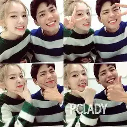 韩国蓝色系女生头像情侣