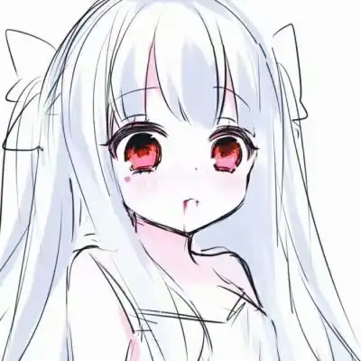 2021白色系女生动漫头像很受小仙女欢迎的女头