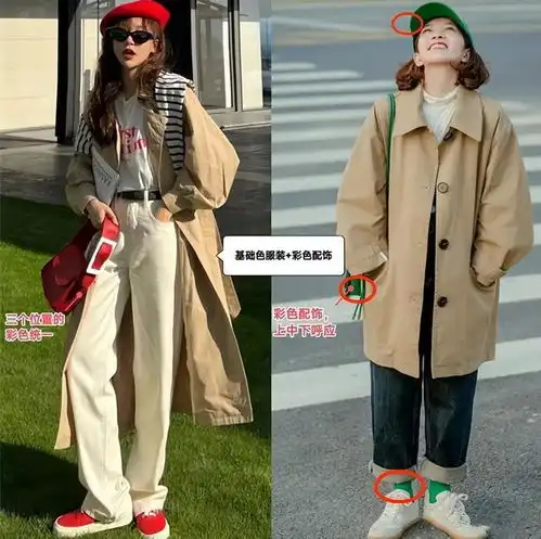 建议中年女人风衣最好选这3种高级色,洋气显肤白,适合秋天穿