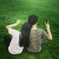 黑色系情侣头像一男一女