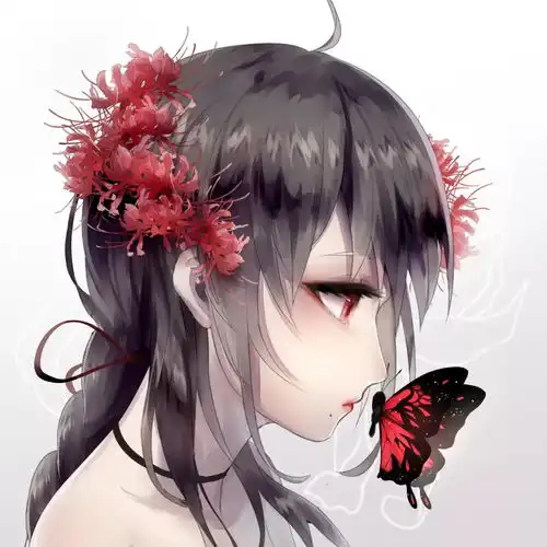 闺蜜头像动漫丧系三人动