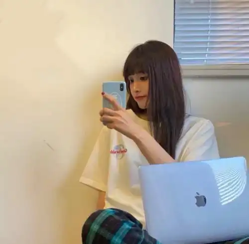 高质量真人ins风女头