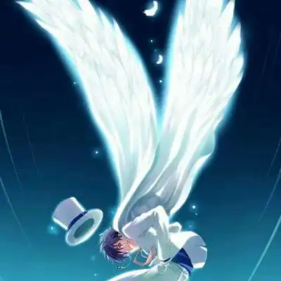 唯美怪盗基德qq头像精美名侦探柯南封面图