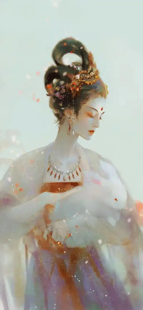 全面屏壁纸锁屏好看的聊天背景图