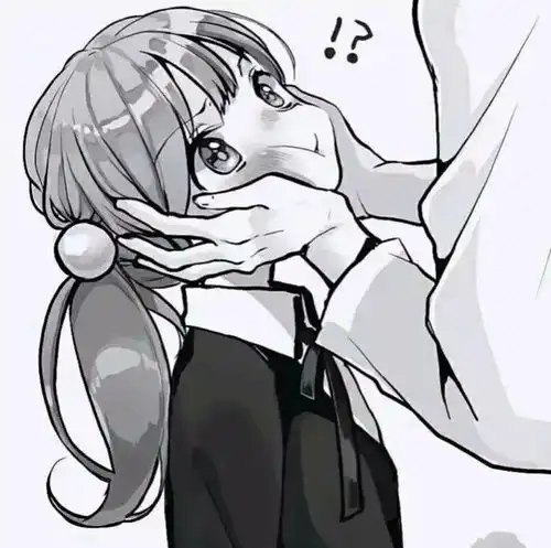 黑白漫画风动漫情头值得保存