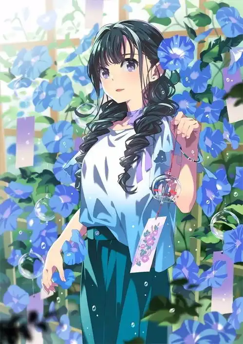 花系物语盘点二次元那些以花为名的豆蔻少女