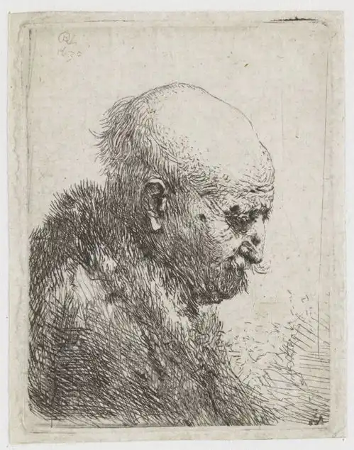 欧洲17世纪最伟大的画家之一伦勃朗素描作品欣赏