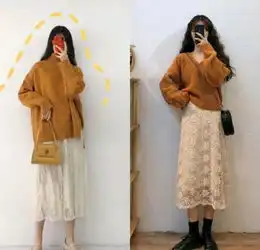 秋冬也要做精致小仙女16套浪漫的裙装搭配,穿件基础外套就很美