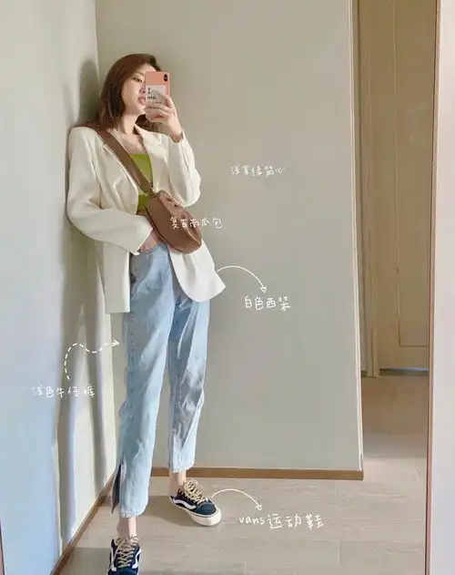 小个子也爱休闲风,6组穿搭look,打造甜美系女生