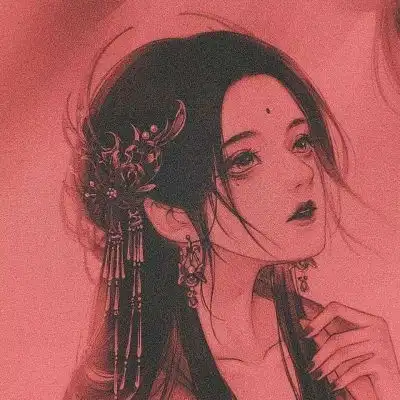qq头像古风动漫女