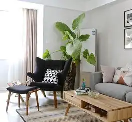 北欧风格三居室装修,