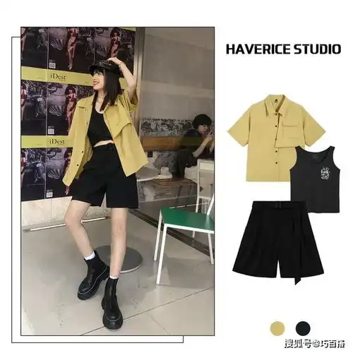 酷女孩别说不会搭配了9套简约又帅气的look,助你赚足回头率