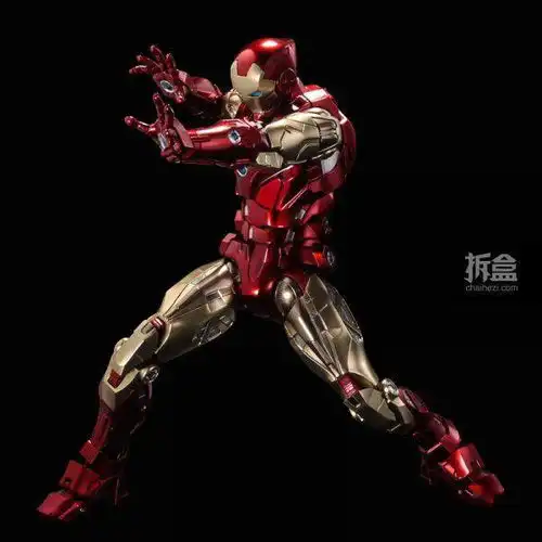千值练战斗装甲系列漫威漫画版钢铁侠合金可动人偶