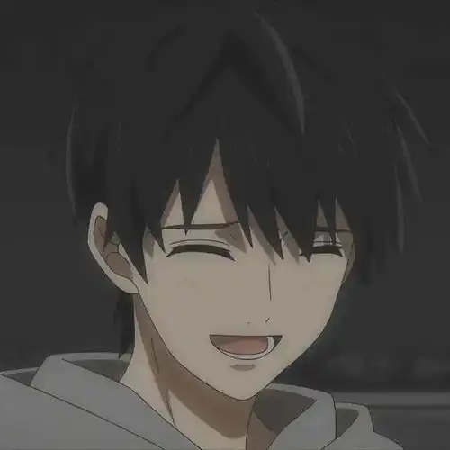 黑色暗系动漫头像