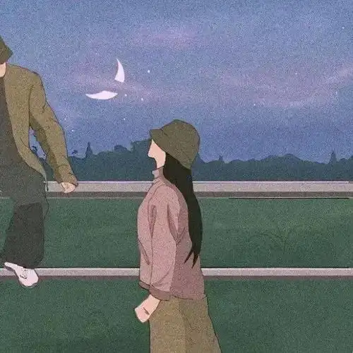 情侣头像欲系情头句子