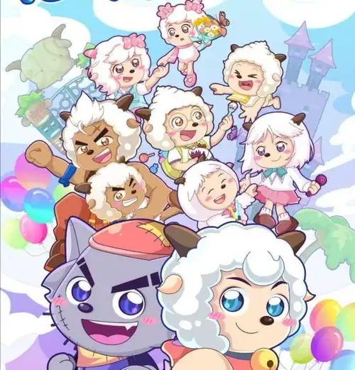 喜羊羊十六周年拟人化美图,沸羊羊帅出新高度,烈羊羊像爱因斯坦