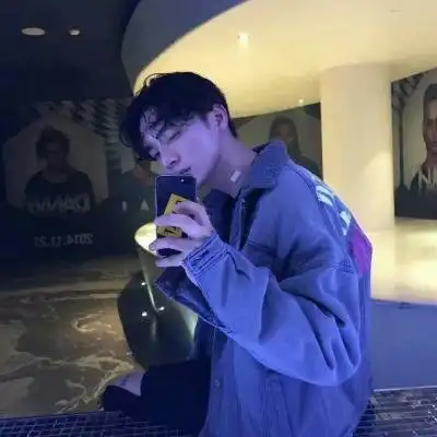 蓝色系男头像个性网蓝色