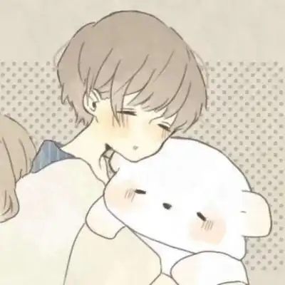 萌系动漫情侣头像卡通恋