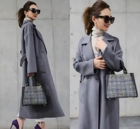 毛呢大衣好看又好搭,但选款和搭配更重要,3分钟教你如何穿大衣