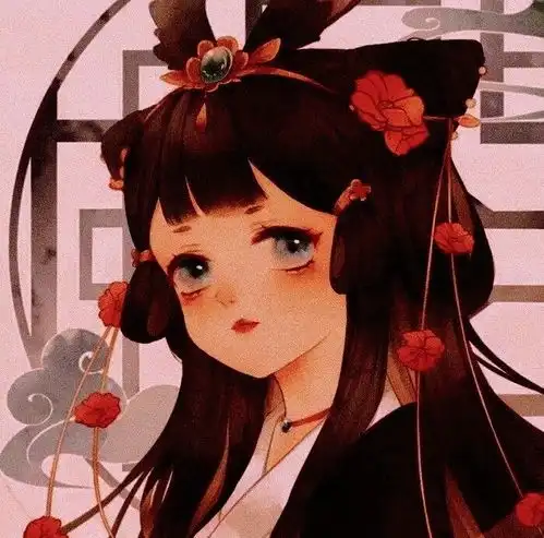超仙的古he风动漫女头你走也是诗,躺也成文,怎有烟火浊了身