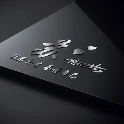 用你的姓名制作微信头像,3d高端大气签名头像,喜欢请带走