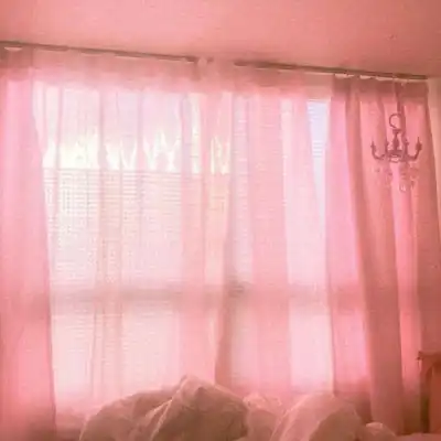 少女心粉色韩系背景图