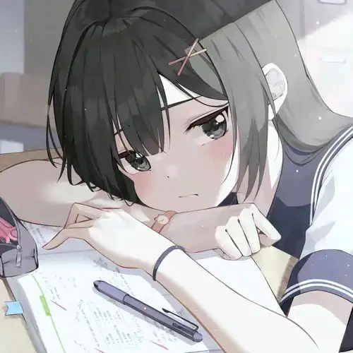 可爱二次元女头十七