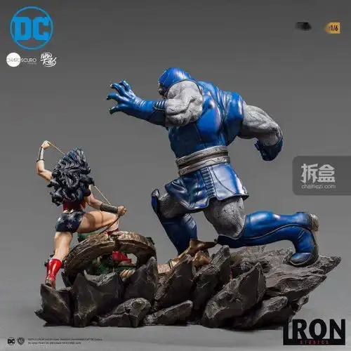 ironstudiosdc漫画神奇女侠大战达克赛德16雕像