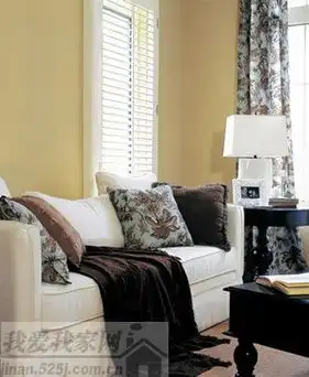 素色系调节家居色彩营造秋冬暖色系