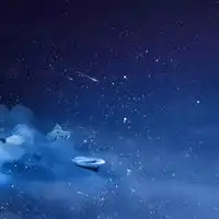 qq头像梦幻星空卡通梦幻蓝色星空qq头像