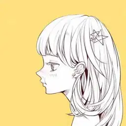 卡通卖萌情侣头像女生动