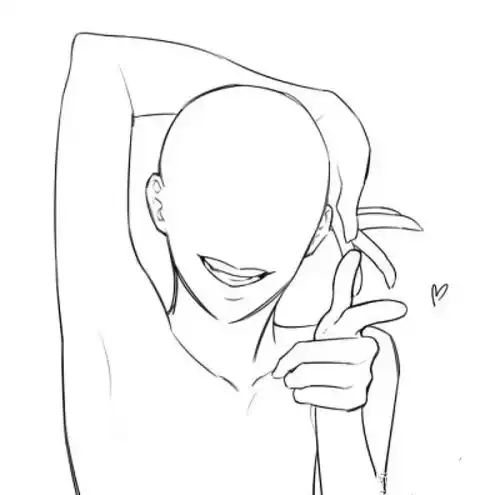 本子画师不能错过的人物头像线稿系列