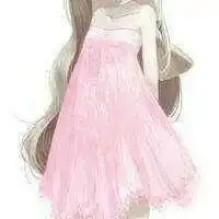 裙子颜色不同的闺蜜头像头像四人四张动漫