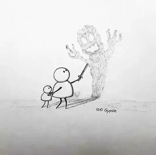 一组反鸡汤负能量漫画,这才是人生真理