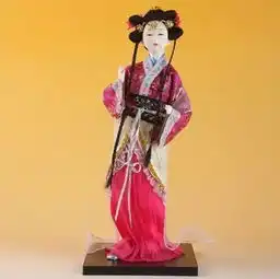 中国娃娃绢人