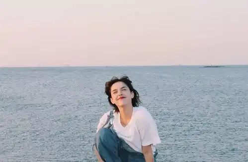 绿色系头像女生简约干净