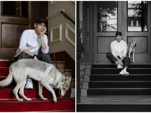 35岁杨祐宁,西装配凉鞋的时尚,网友变身狼系少年