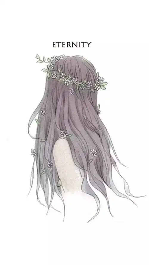 丧系头像闺蜜版插画壁纸