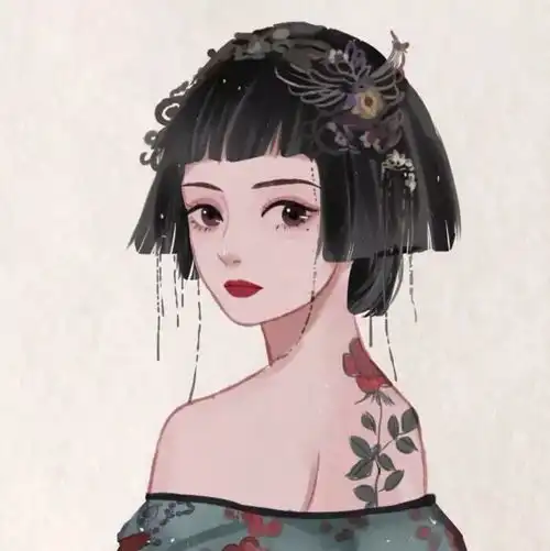 头像可爱仙气女头背景图插画萌堆糖,美图壁纸兴趣社区