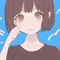 卡通头像女生高冷短发2020最新版本