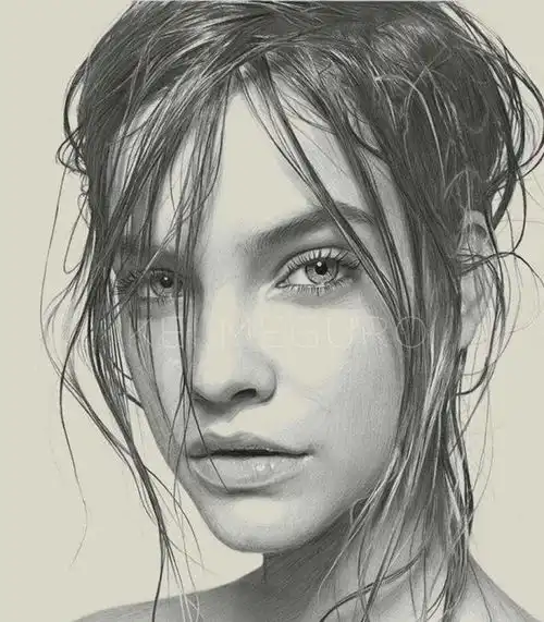 巧妙增加色彩,让典雅的素描画瞬间充满时尚感与个性的魅力北京校尉美术