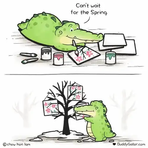 治愈系漫画又见小鳄鱼buddygator和伙伴们